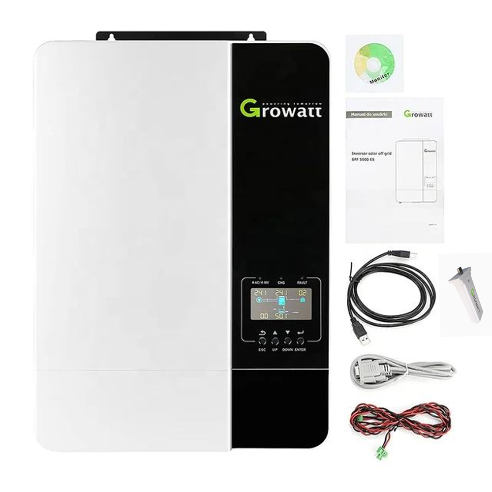 그로와트 태양광 인버터 48V 5000w 6000w 순 - Off Grid Solar Inverter 48V 6000W 리뷰 및 가격